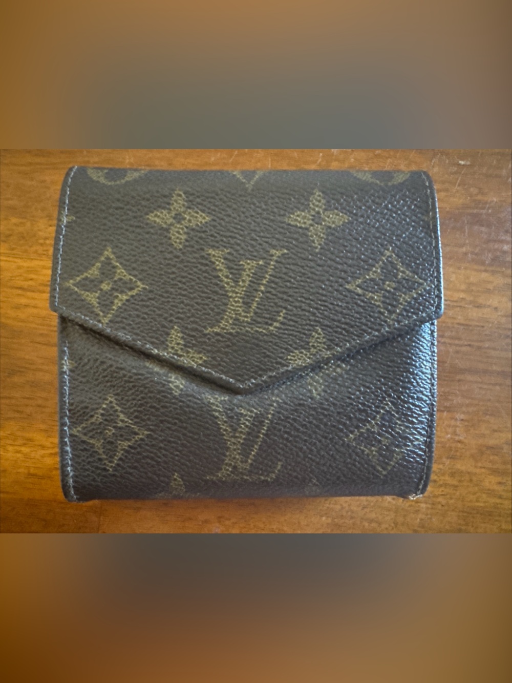 1987 vintage Louis Vuitton Monogram Compact Wallet